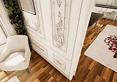 Hot Massage Therapy Session Leads to Intimate Touching and Relaxation