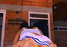 Latina Teen Stepdaughter Tight At First But Relaxes For Full Surrender