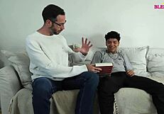 social educator gives cock to young 18+ boy