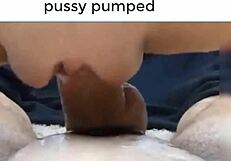 Frotando Follando Buen Coño Mojado: Babe Gets Creampie Cumshot