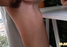 Torcedor da seleção holandesa fode o cu da torcedora da seleção brasileira sem camisinha completo no red e no sheer