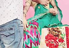 Hey, my sweet bhabhi looks stunning in that saree, gotta have her now!