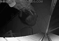 Real cheating wife and friend fuck in hotel on balcony taboo sex