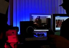 Big black cock fills tight fuckhole teen who loves cum on cunt