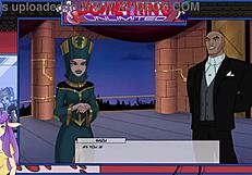 something unlimited part 145 with blonde maid and big cock anime action