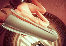 Wanna watch Elizabeth in Seven Deadly Sins hentai part 2? How does this Japanese anime babe handle uncensored creampie?