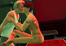 Wow, Yaoi 18 Sims 3 Hardcore Big Cock Action!