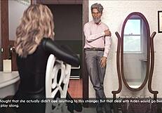 Amateur wife and stepmother in homemade 3D porn video