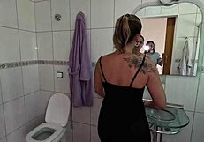 Behind the scenes with Agatha Mama in steamy bath