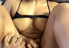 मेरे बेस्ट फ्रेंड के लिए क्रिसमस सरप्राइज, एमेच्योर क्रीमपाई मस्ती