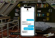 big-titted milf in glasses stretches her pussy with dildo outdoors, craving cock and cumshot.