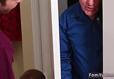 Petite teen 18+ babysitter at pool with old man taboo.