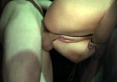 young blonde explores public adventures with strangers