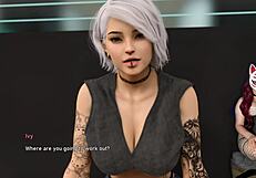 Steps of debauchery 32 - naked in dressing room!