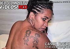 first time in porn for this naughty japonegra doing anal dp and dpv with leo ogro and antonyvtt 😍