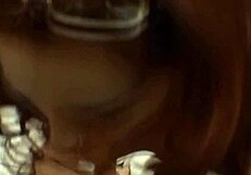 Tattooed Babe Sucking Dick in Horny Amateur Session