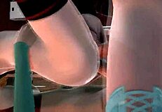 Mavis Enjoys A Threesome With Elsa And Anna