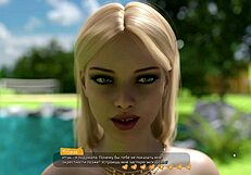 in the gym, naked milf with big tits and small nipples gets monster cock in 3d cartoon bed scene.