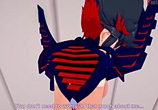 ryuko matoi, you're fucking hard in pov