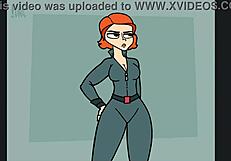 animated girl gets wedgies in compilation video