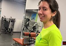 Hey, picked up this girl at the gym and banged her doggy style on day one