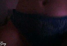 Teen Dirty Slut Rides BWC with Romantic Lights