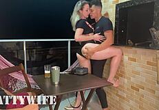 my cuckold husband enjoys watching me fuck his friend