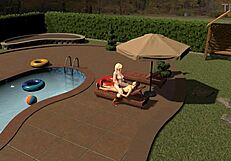 Princess Zelda Having Sex Next to the Pool?