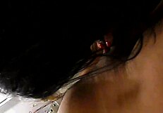 indian girl blow job cum on tits