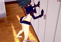 ryuko matoi, you're fucking hard in pov