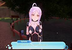 Monster Girl Island Ep 9: Fuck Doll Teases With Big Tits In Sexy Dance And Sex.