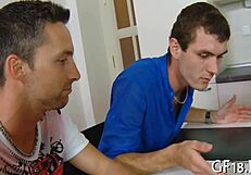 Cute Chick Widens Legs