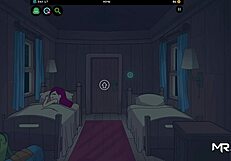 Camppinewood - Redhead Gets Creampie in Tight Pussy in Episode 1 Scene 14