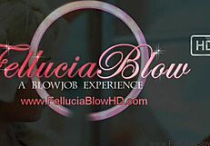 She blows me like a beautiful flower