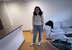 Maid Bends Over to Clean, So Suggestive.