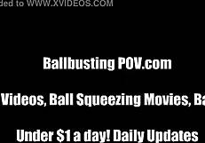 i'm gonna smash your nuts with all my strength just watch me