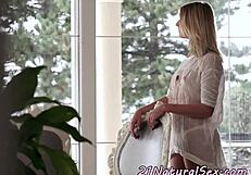 Glamorous Babe Slammed Hard in Missionary and Cowgirl