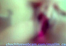 Young Teen Squirts With Dildo In Natural Tits Masturbation