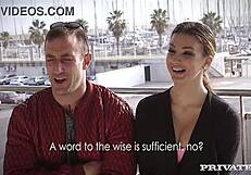 interview with susy gala reveals pretty brunette babe's sexy european holiday casting