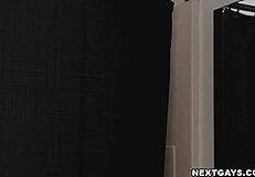 Gorgeous gay sex scene with JC Hunt and Ryer Owens in hardcore shower action