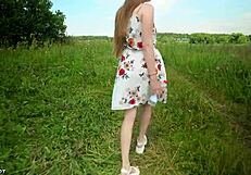 WHAT A BABE! HOMEMADE FETISH ROLEPLAY WITH BIG TITS!