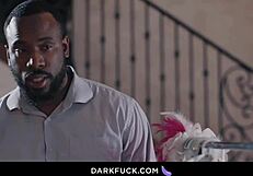 Hot blonde, are you ready for your first big black cock pounding?