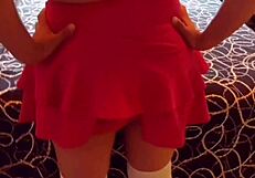 Mature Man Fucks Young Girl With Big Ass In Hotel Bedroom, Making Her Swallow Cum