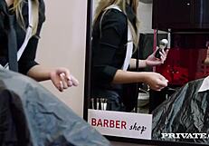 Petite Lady Bug GAGS on COCK!