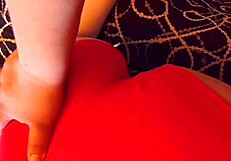 Mature Man Fucks Young Girl With Big Ass In Hotel Bedroom, Making Her Swallow Cum