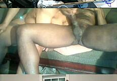 Threesome and More with Ebony Granny in Homemade Hard Fuck