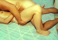 Beautiful whore bent over for anal creampie