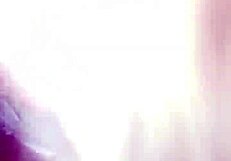 Pretty blonde sucks massive black cock, licking it all over before cumshot