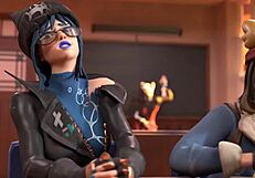 Hope Gets Naughty In Class, Bent Over The Desk In This Extended Cartoon Version.