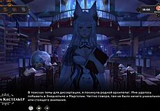 I’m overwhelmed by this handjob gameplay in Wanderer Broken Bed 9